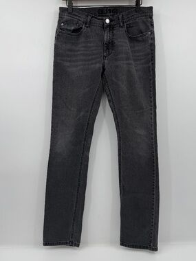 DL1961 Jeans Men 31 Faded Black Gray Mason Slouchy Slim Denim Tapered Grunge